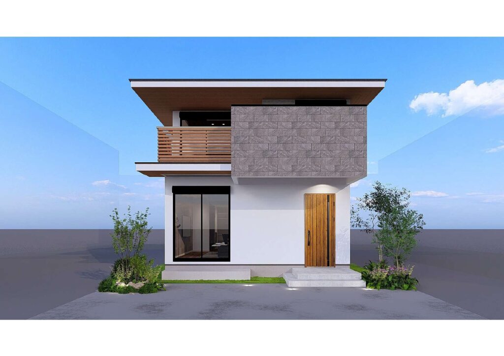 注文住宅｜株式会社Sign Home・住友不動産ハウジング➁外観パース1